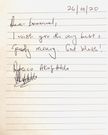 Rebecca Akufo-Addo's letter to Emmanuel Apraku