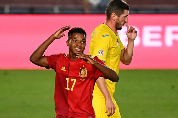 Ansu Fati became Spain's youngest scorer in September and is in the squad for the next three internationals