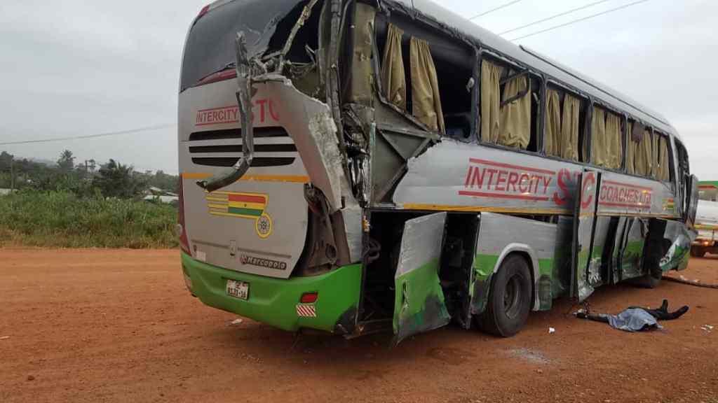 Gory accident at Kyekyewere