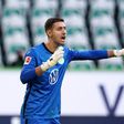 Wolfsburg's Belgium goalkeeper Koen Casteels pulled off a dramatic late penalty save to seal Sunday's 2-1 win over Hoffenheim
