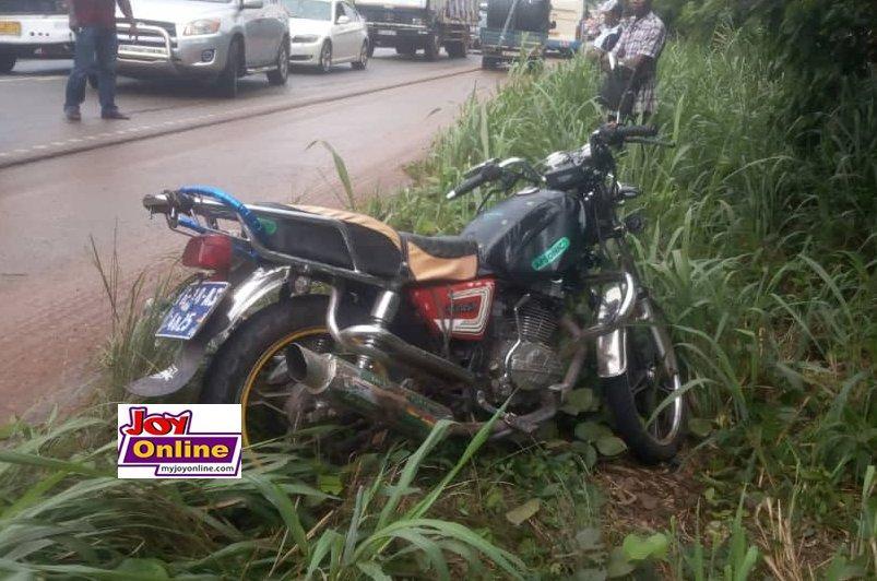 Accident scene. Photo credit: Myjoyonline