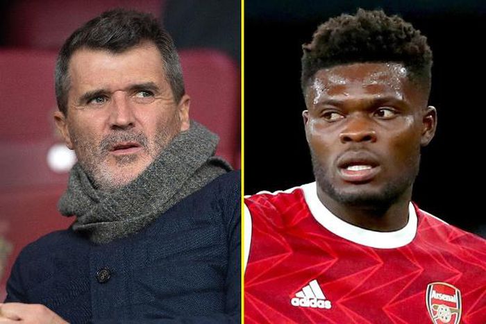 Roy Keane and Thomas Partey