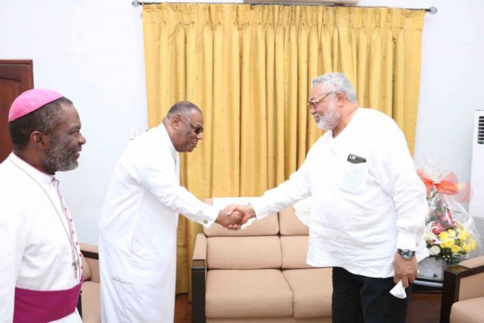 Duncan Williams and ex-President Rawlings