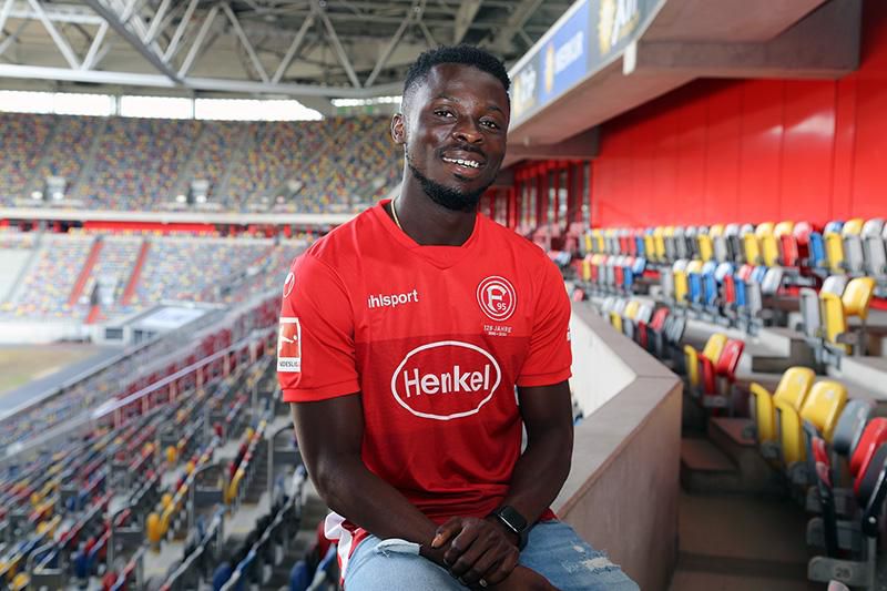 Nana Ampomah joined Fortuna Dusseldorf in 2019