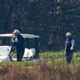 President Donald Trump participates in a round of golf at the Trump National Golf Course on Saturday, Nov. 7, 2020, in Sterling, Virginia.