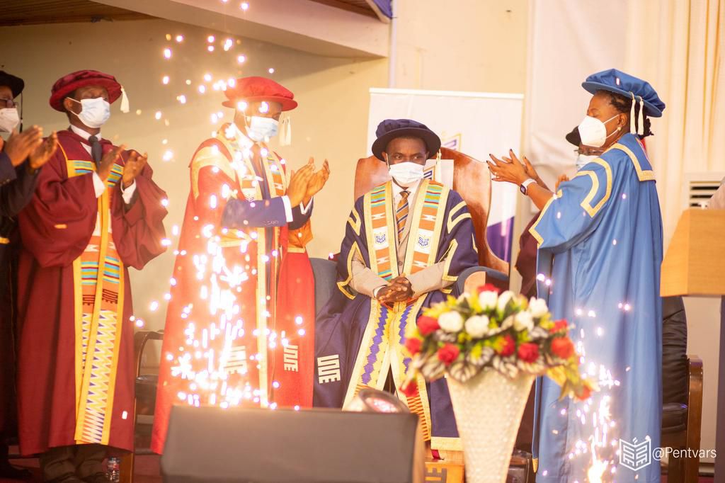 Prof. Kwabena Agyapong-Kodua inducted as Vice-Chancellor of Pentecost University