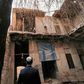Ranj Abderrahman Cohen, an Iraqi Kurdish Jew, stands before a ruined synagogue in Arbil, capital of the autonomous Kurdish region of northern Iraq
