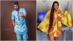 Thin Tall Tony and Bisola [Instagram/ThinTallTony] [Instagram/IamBisola]