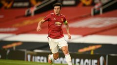 Harry Maguire and Manchester United take on FC Copenhagen in the Europa League quarter-finals next week