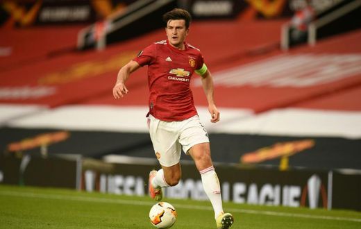Harry Maguire and Manchester United take on FC Copenhagen in the Europa League quarter-finals next week
