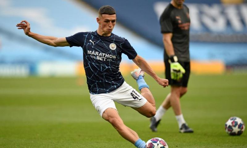Manchester City midfielder Phil Foden