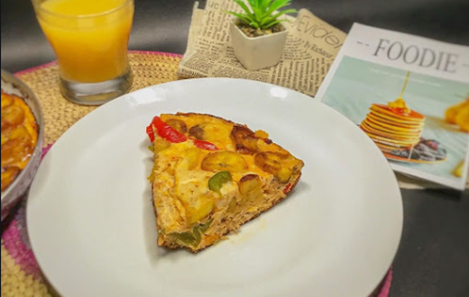 Plantain frittata