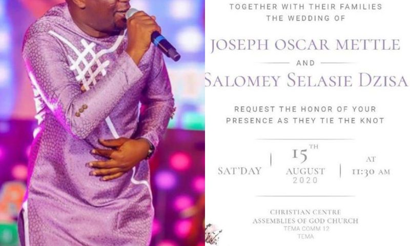 Joe Mettle set to marry