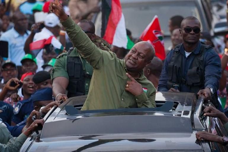 The life of John Dramani Mahama as a politician