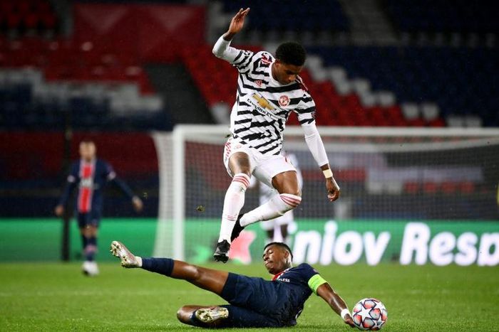 Marcus Rashford was again Manchester United's hero in Paris with a late winner just like two seasons ago