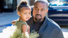 Kanye West and North West