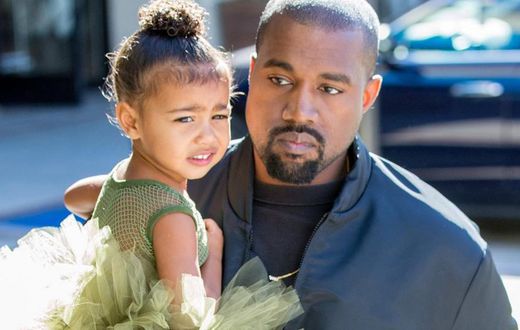 Kanye West and North West