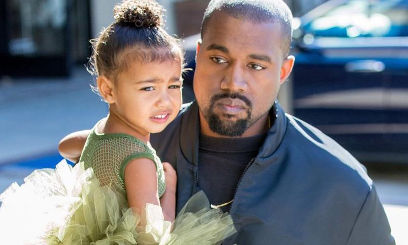 Kanye West and North West