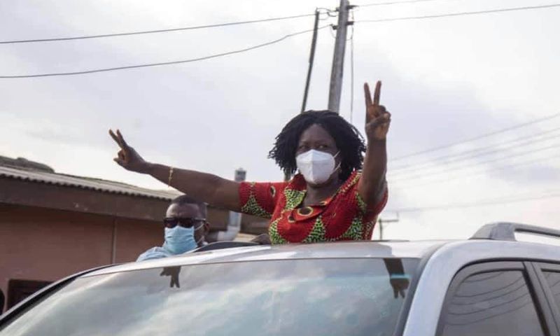 Prof. Opoku-Agyemang begins grassroots campaign in her Komenda hometown
