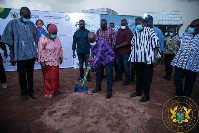 Akufo-Addo cuts sod for Tamale Water Project