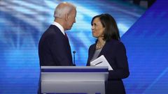 Joe Biden and his newly-announced running mate Kamala Harris will deliver remarks together in Delaware to kick off their joint campaign for the White House