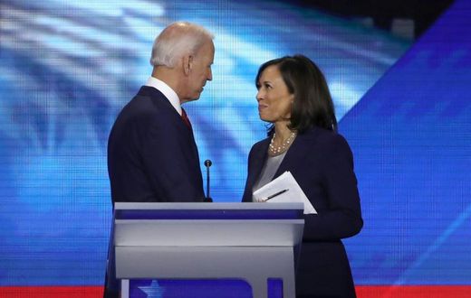Joe Biden and his newly-announced running mate Kamala Harris will deliver remarks together in Delaware to kick off their joint campaign for the White House