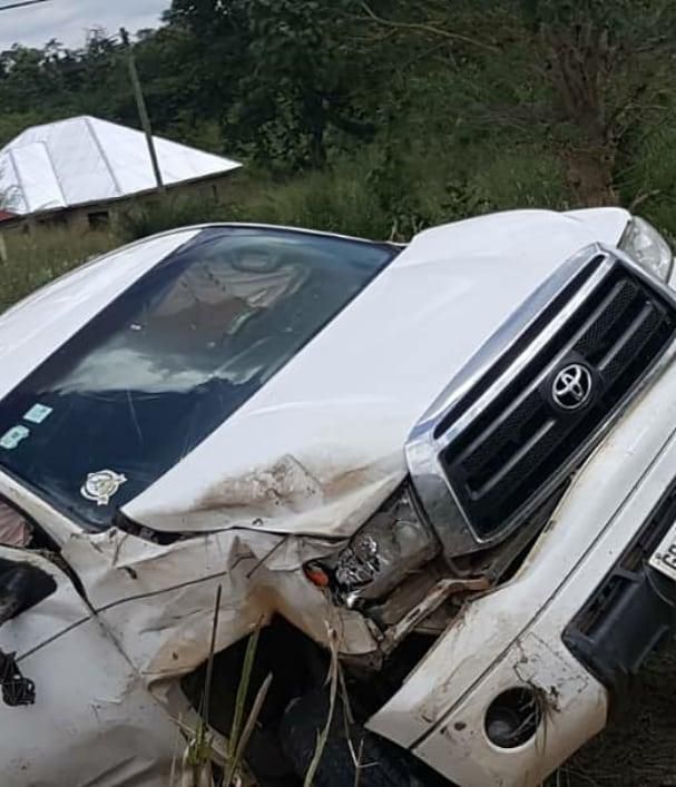 Yaw Sarpong involved in a car crush