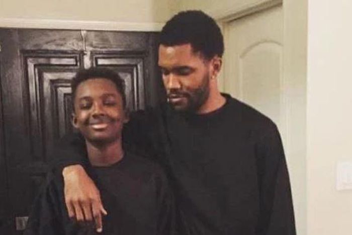 Frank Ocean and his younger brother, Ryan Breaux [PageSix]