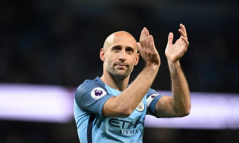 Former Manchester City defender Pablo Zabaleta has retired