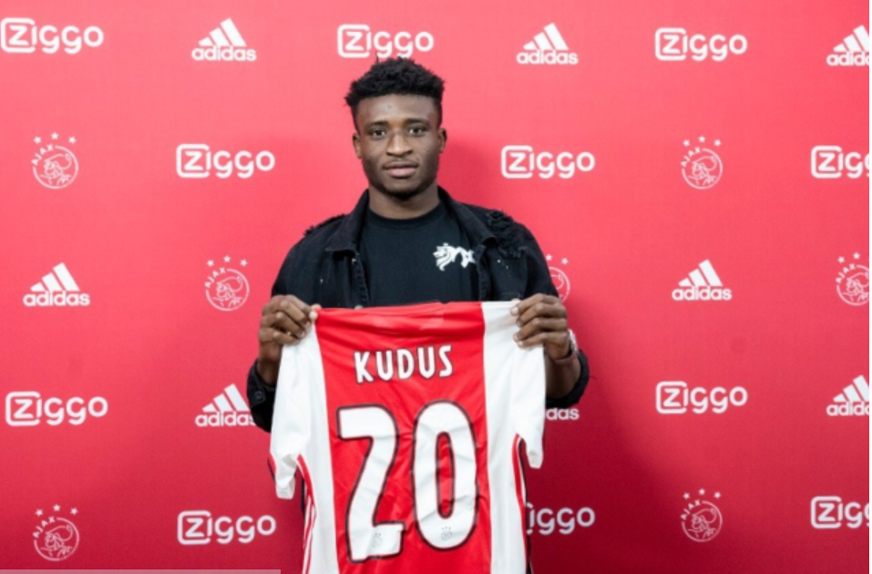 OFFICIAL: Mohammed Kudus signs five-year deal with Ajax