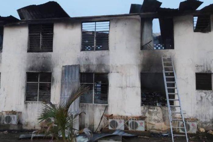 EC office burnt