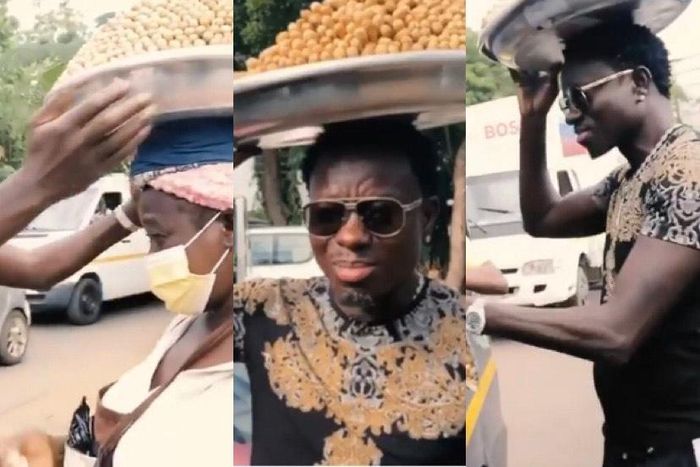 Michael Blackson street hawking