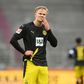 Erling Braut Haaland drew a blank for Borussia Dortmund at Augsburg on Saturday