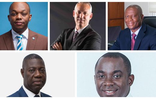 CEOs of the five collapsed banks in 2018