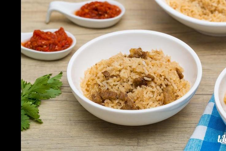 Beef coconut rice