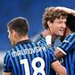 Dutch forward Sam Lammers (2ndL) scored for Atalanta who have 13 goals from three games this campaign.
