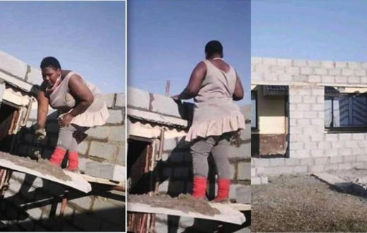 26-year-old woman builds her own home single-handedly