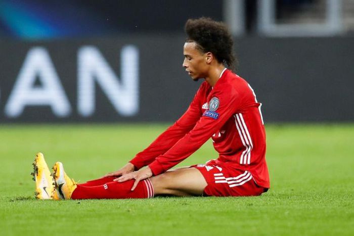Leroy Sane is back in the Bayern squad after missing three matches