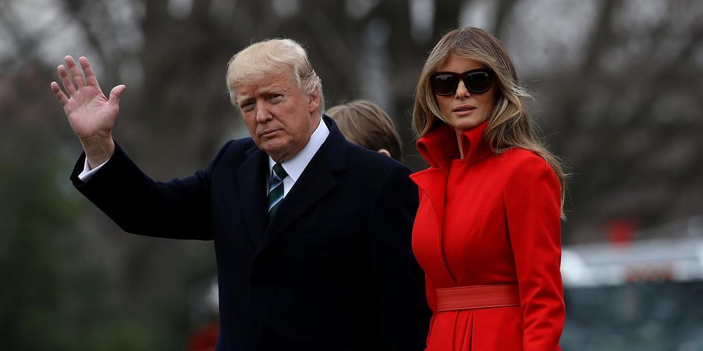Donald and Melania Trump.