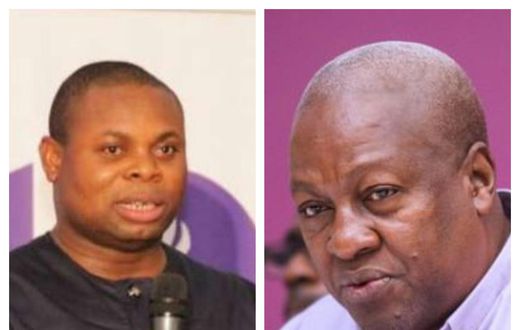 Franklin Cudjoe and John  Mahama