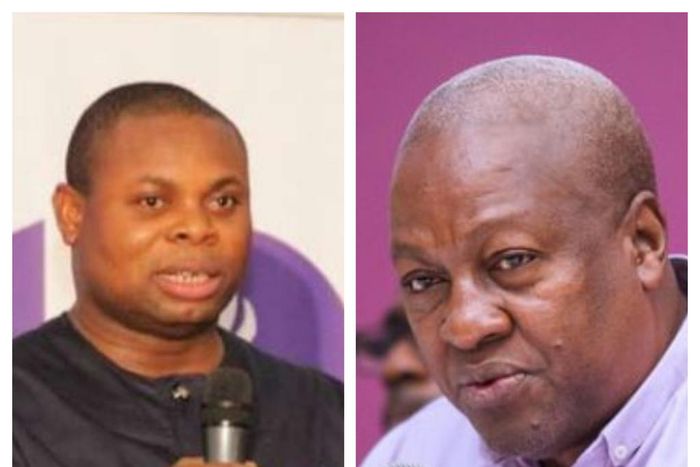 Franklin Cudjoe and John  Mahama