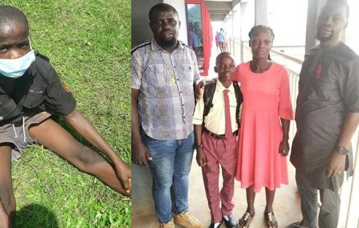 Boy, 11 arrested for declaring himself Nigeria’s IGP taken to school to pursue his dream