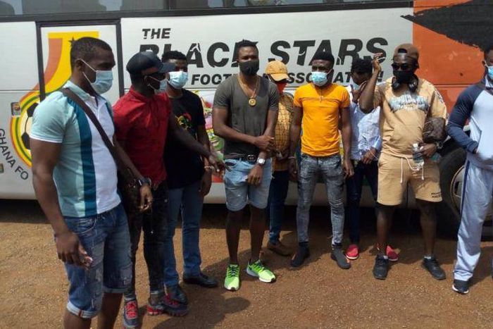 Ghanaian players released after 14 days quarantine