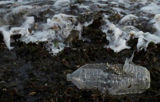 Earth's oceans contain an estimated 150 million tonnes of plastic, often in the form of microplastic particles