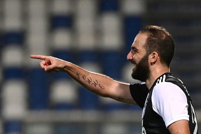 Gonzalo Higuain scored 66 goals in 149 games for Juventus
