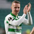 Super sub: Leigh Griffiths came off the bench to open the scoring for Celtic
