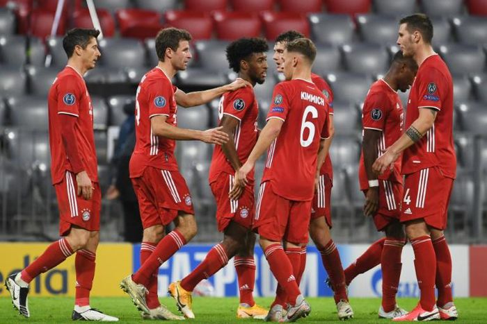 Bayern Munich started their Champions League title defence in some style, beating Atletico Madrid 4-0