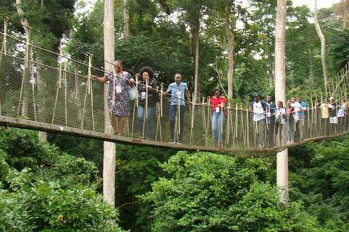 Here are 10 beautiful tourist sites in Ghana