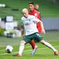 Bremen have confirmed Dutch internartional Davy Klaassen (L) is in talks with Ajax
