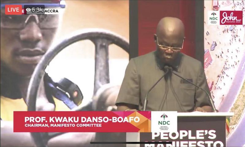 Our 2020 manifesto one of the best any political party can produce – NDC